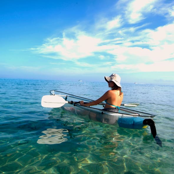 Kayak en Cozumel